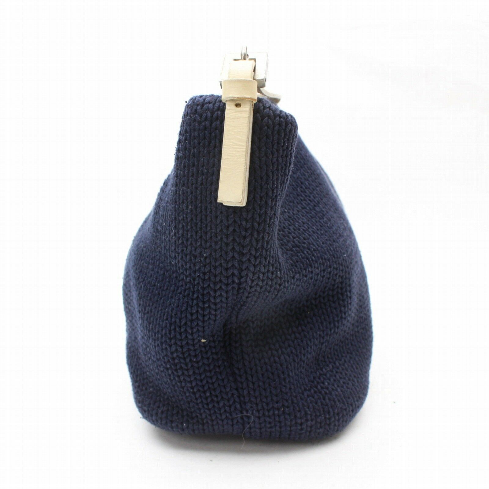 Indistinguishable  Fendi Hand Bag Navy Blue Fabric (SHC1-14601)