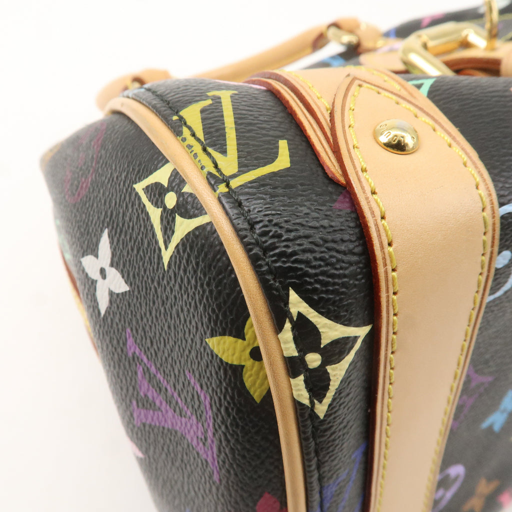 Louis Vuitton Monogram Multi Color Priscilla Hand Bag Noir M40096