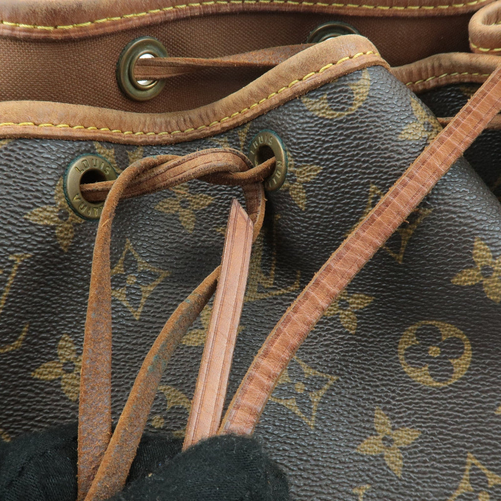 Louis Vuitton Monogram Noe Shoulder Bag Hand Bag Brown M42224