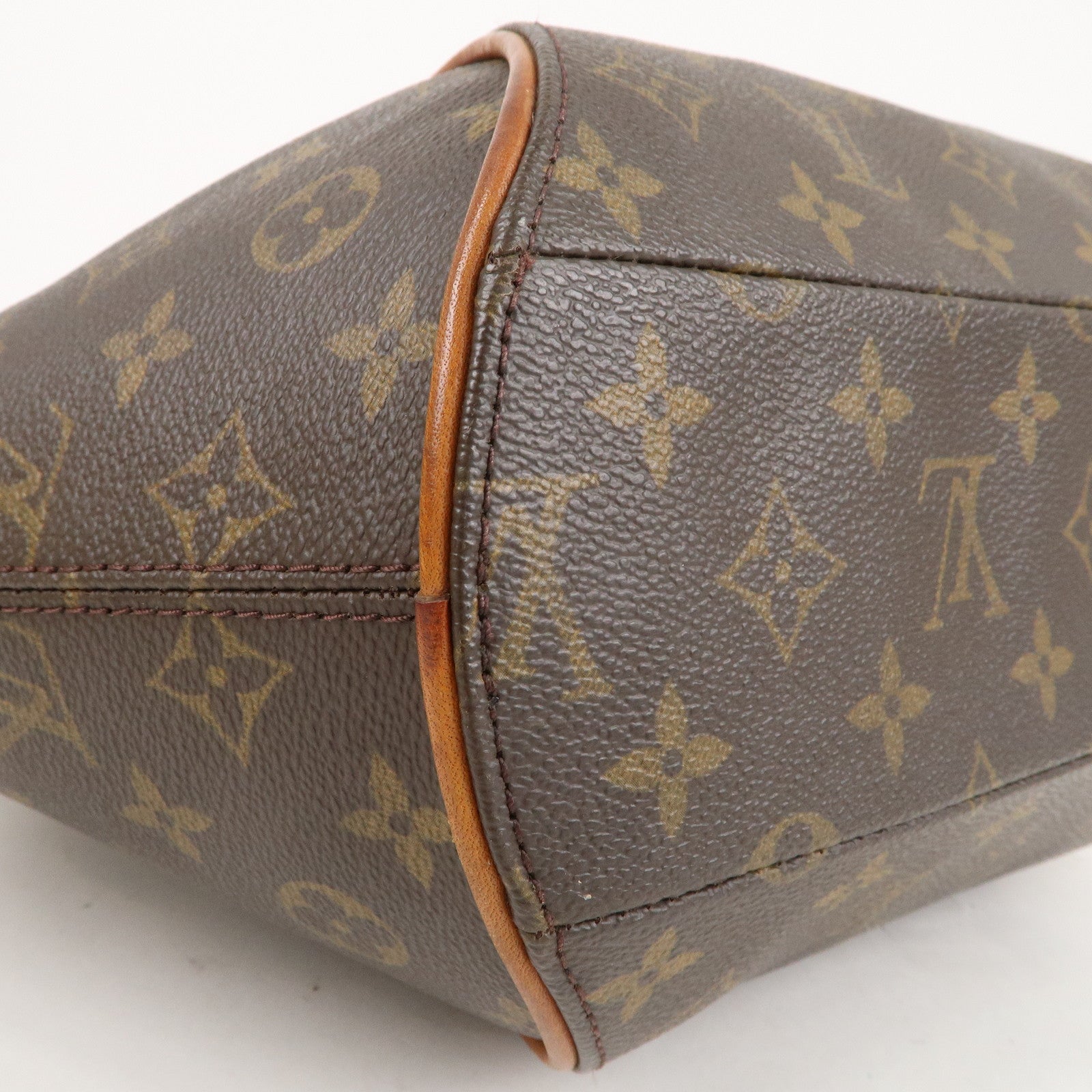 Louis Vuitton Monogram Ellipse MM Hand Bag Brown M51126