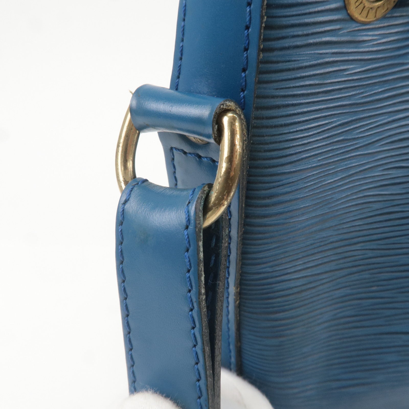 Louis Vuitton Epi Noe Shoulder Bag Toledo Blue M44005