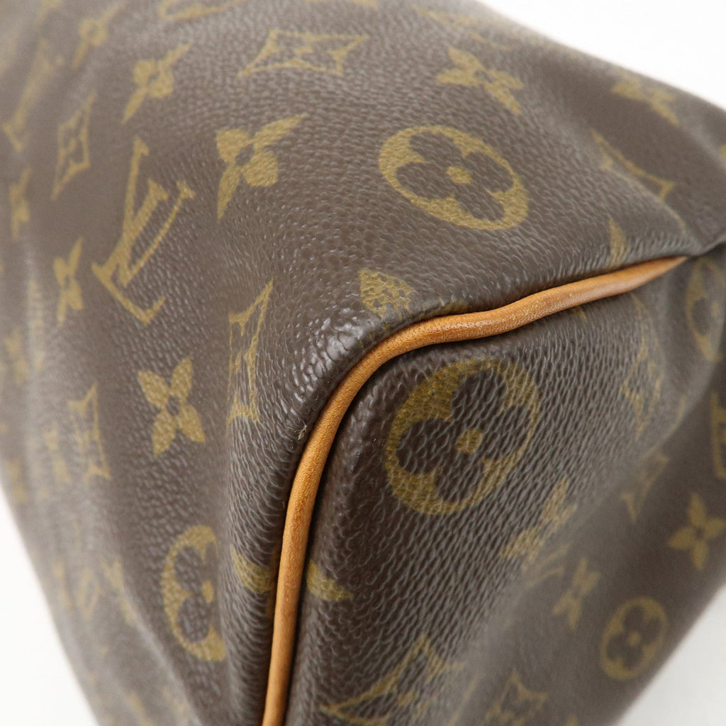 Louis Vuitton Monogram Speedy 35 Hand Bag Boston Bag M41524