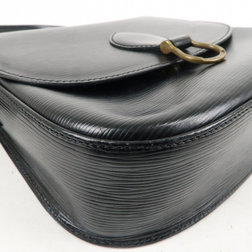 Louis Vuitton Epi Saint Cloud Shoulder Bag Black Noir M52192