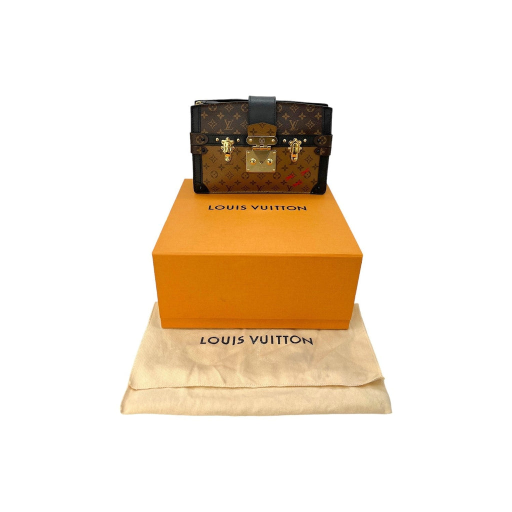 Louis Vuitton Reverse Monogram Trunk Clutch