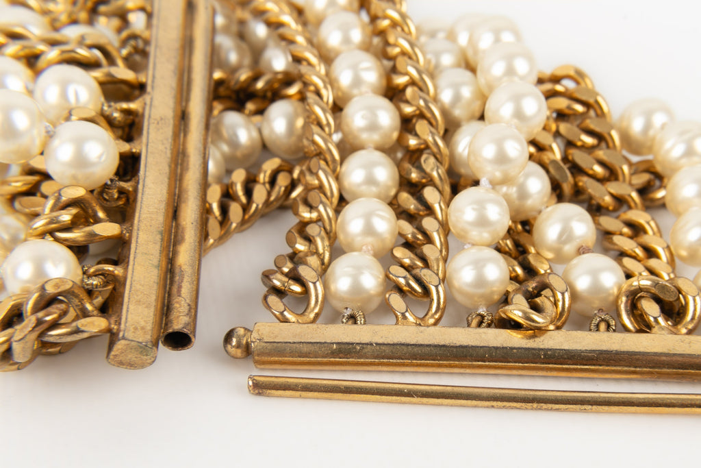 Bracelet de perles nacrées Chanel