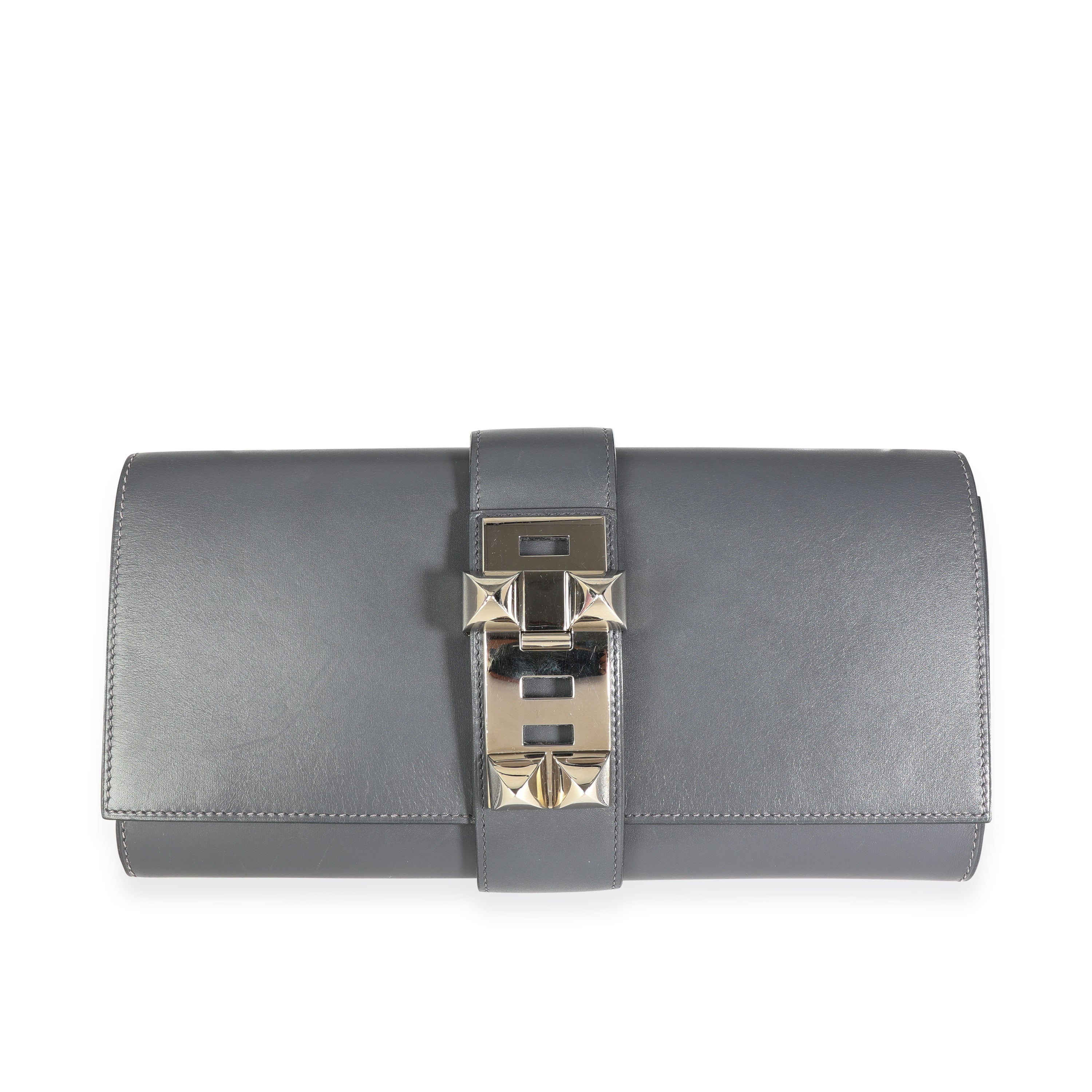 Hermès Graphite Box Calf Medor 29 PHW