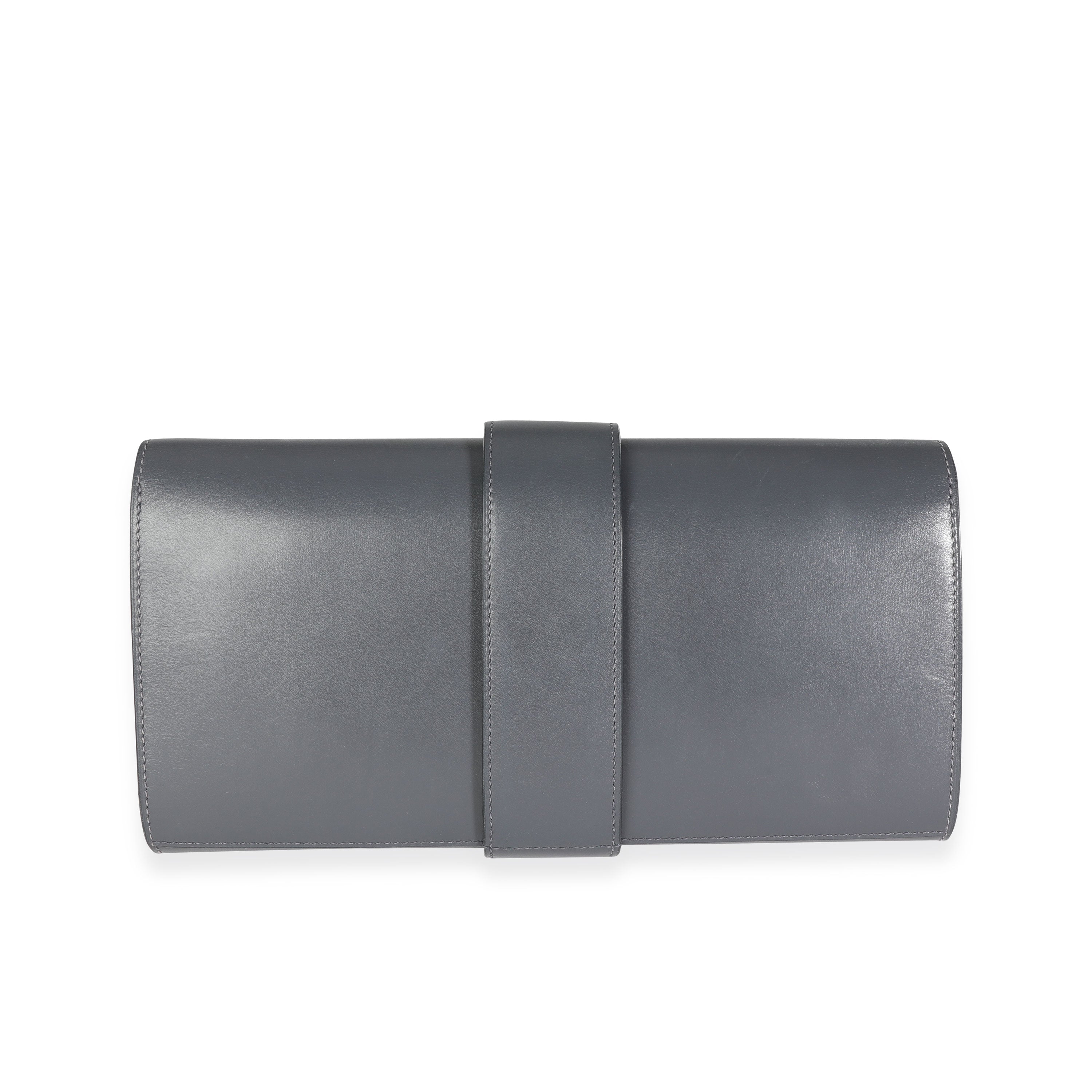 Hermès Graphite Box Calf Medor 29 PHW