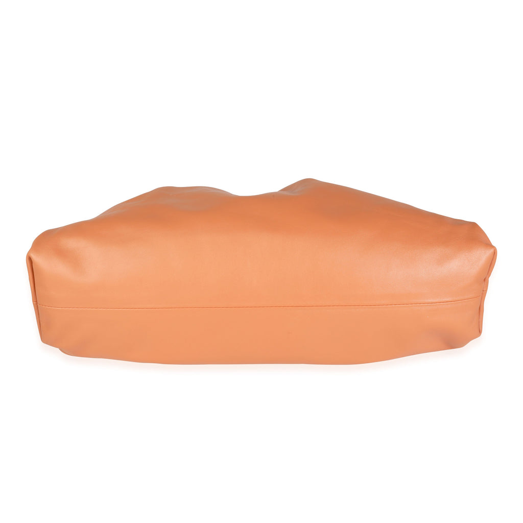 Bottega Veneta Tan Calfskin Leather Pouch