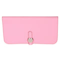 Hermès 5P Pink Togo Dogon Recto Verso Wallet PHW