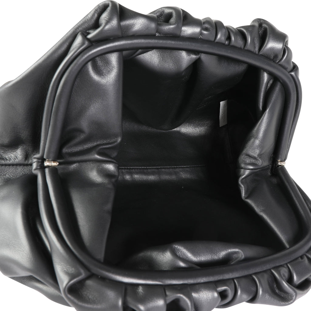 Bottega Veneta Nero Calfskin Leather Pouch