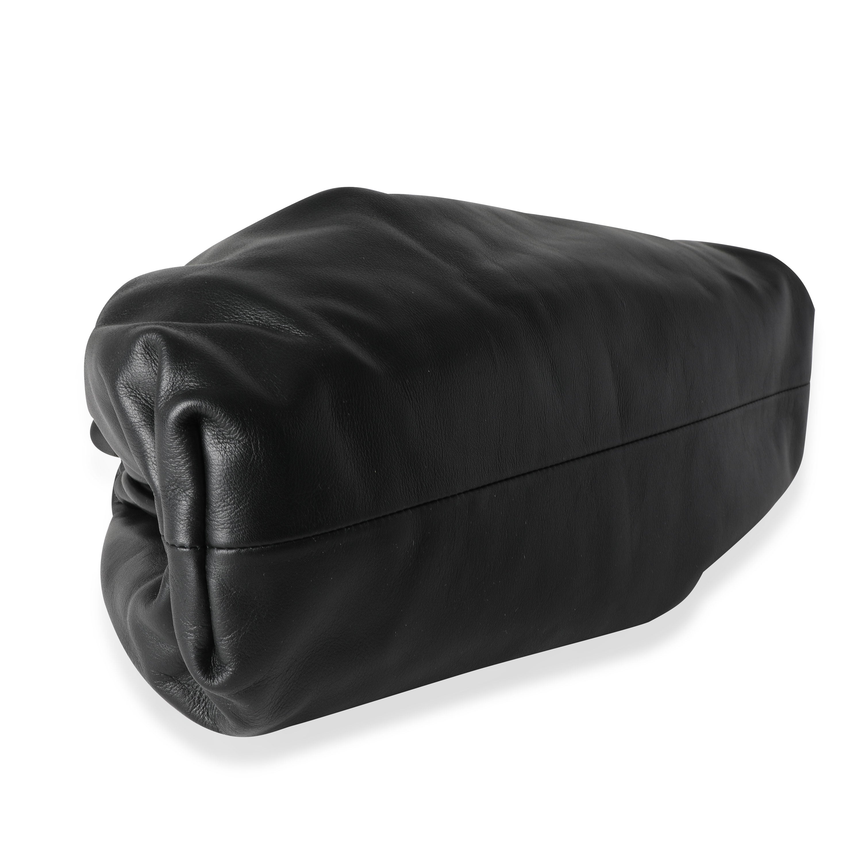 Bottega Veneta Nero Calfskin Leather Pouch
