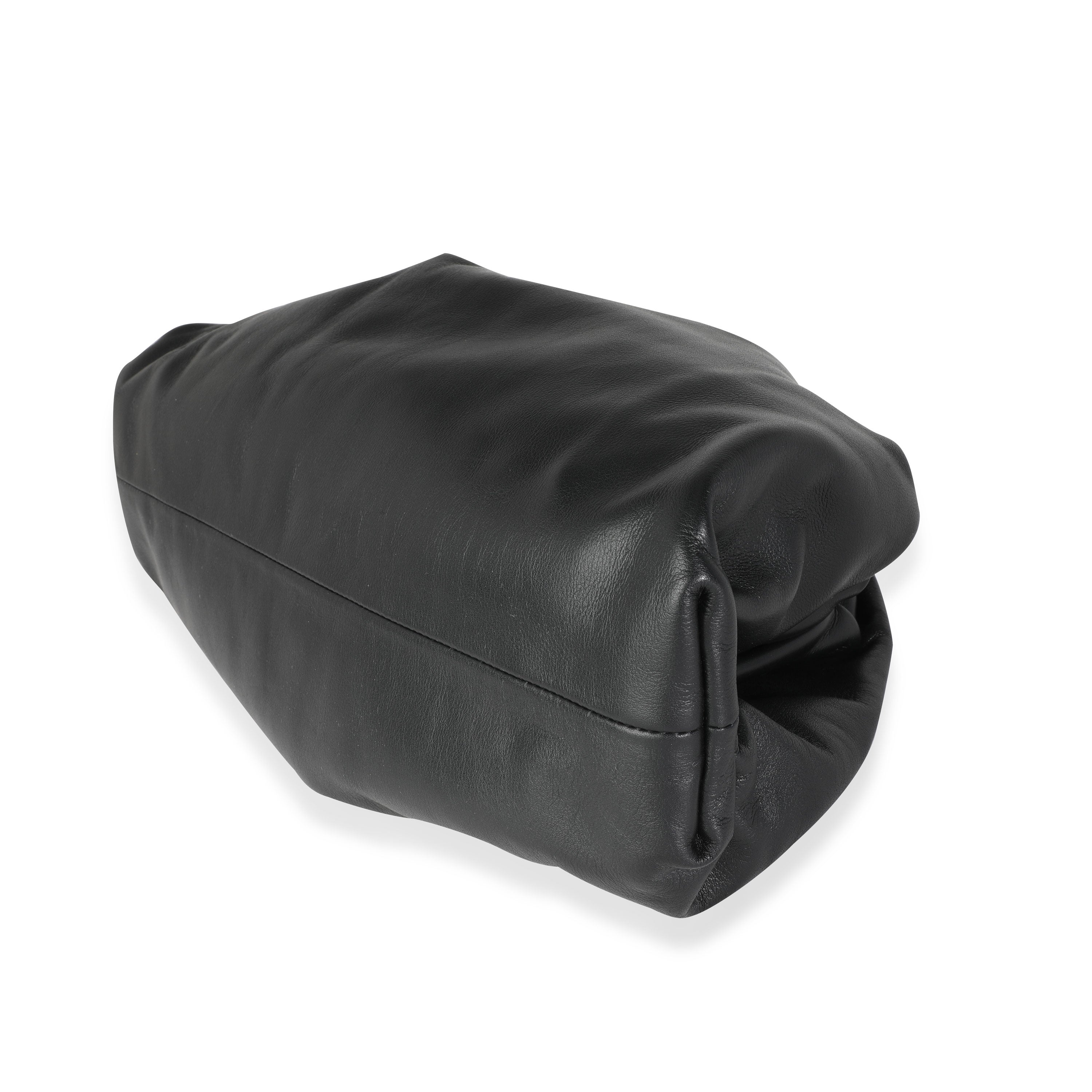 Bottega Veneta Nero Calfskin Leather Pouch