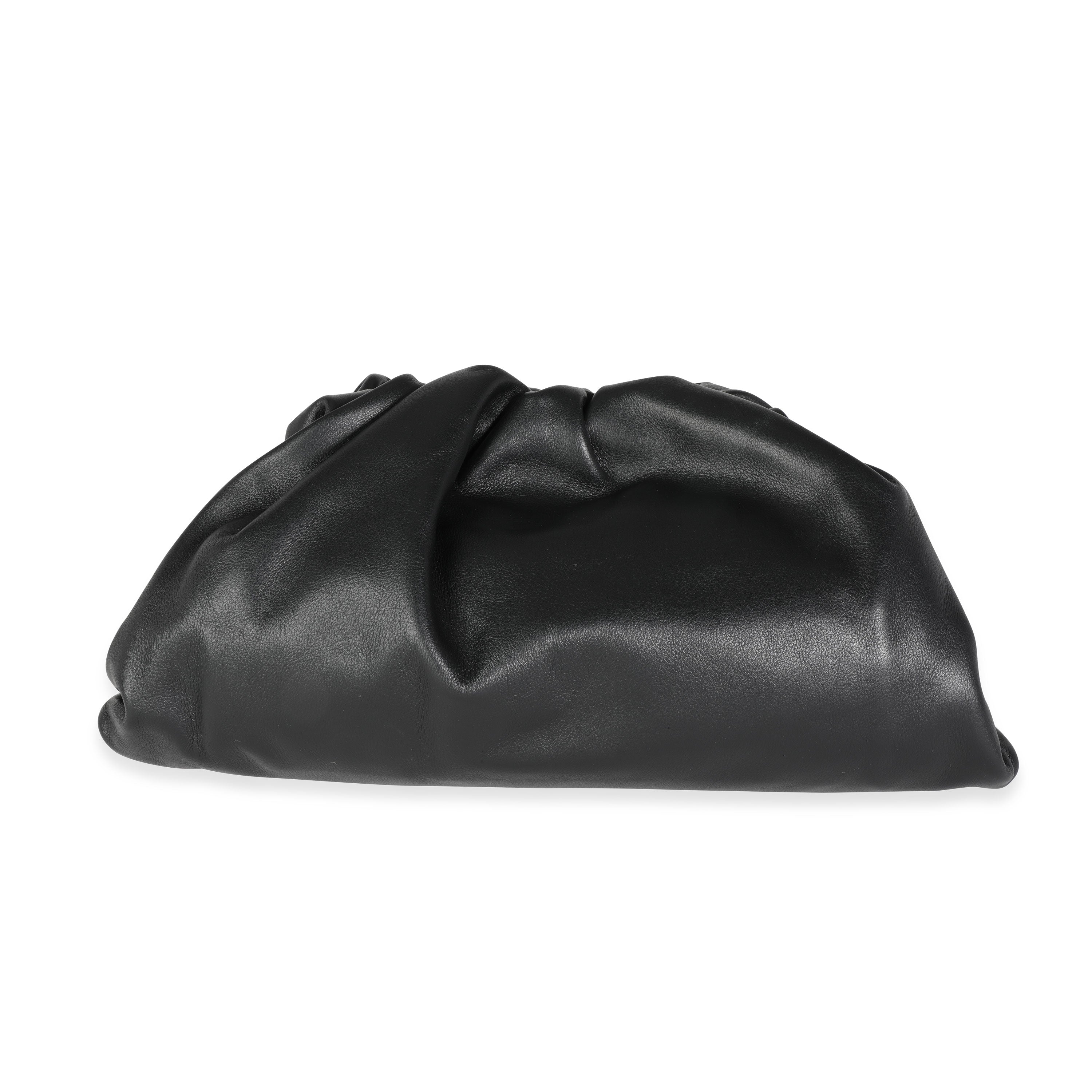 Bottega Veneta Nero Calfskin Leather Pouch