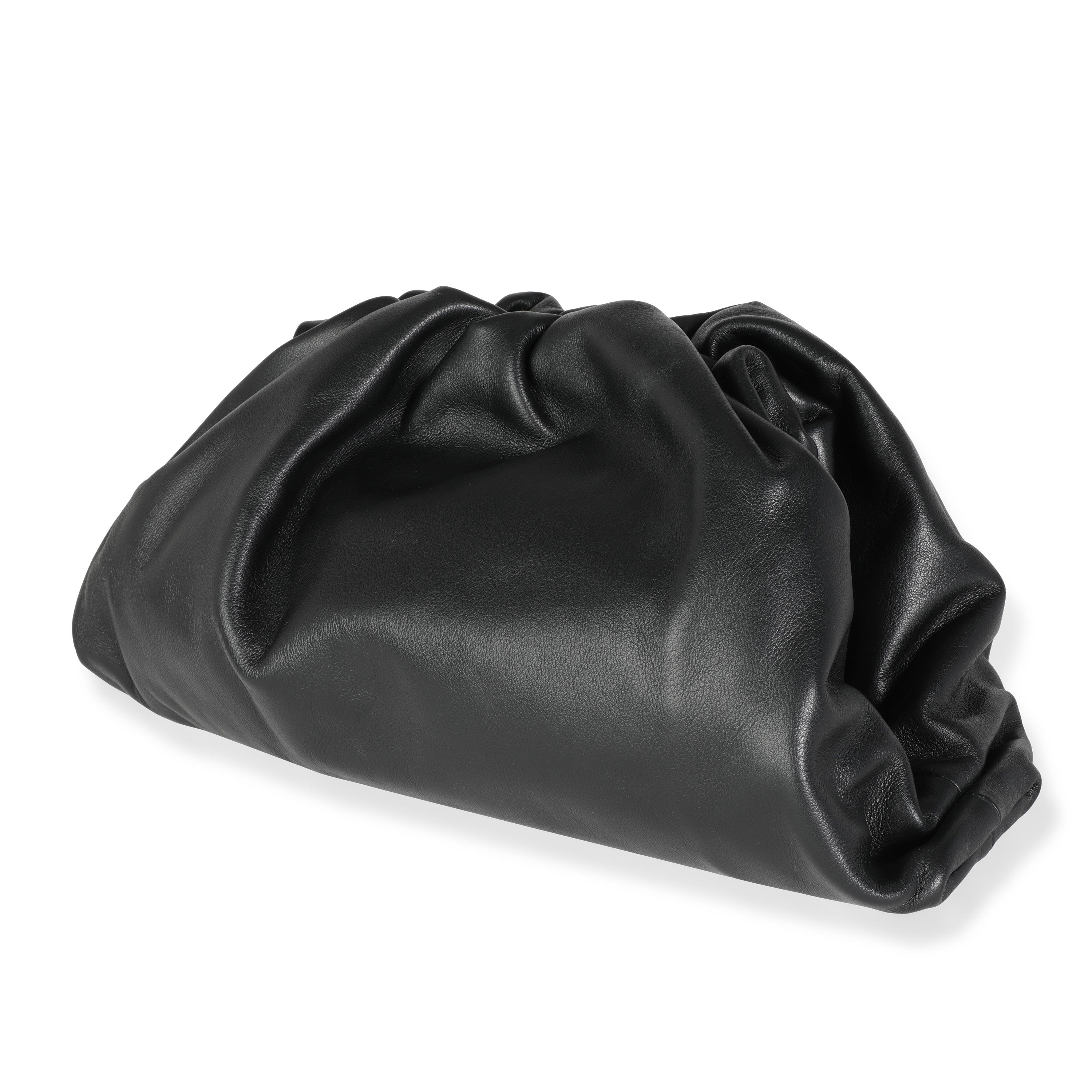 Bottega Veneta Nero Calfskin Leather Pouch
