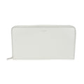 Celine Cement Leather Large Zip-Around Wallet