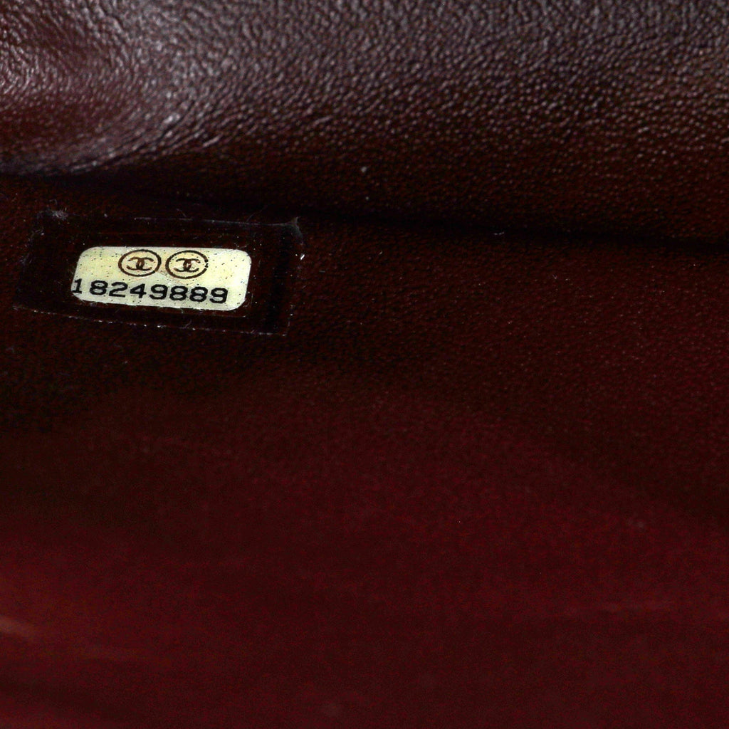 Chanel Black Fox Fur Boy Bag with Tail & Ruthenium Hardware