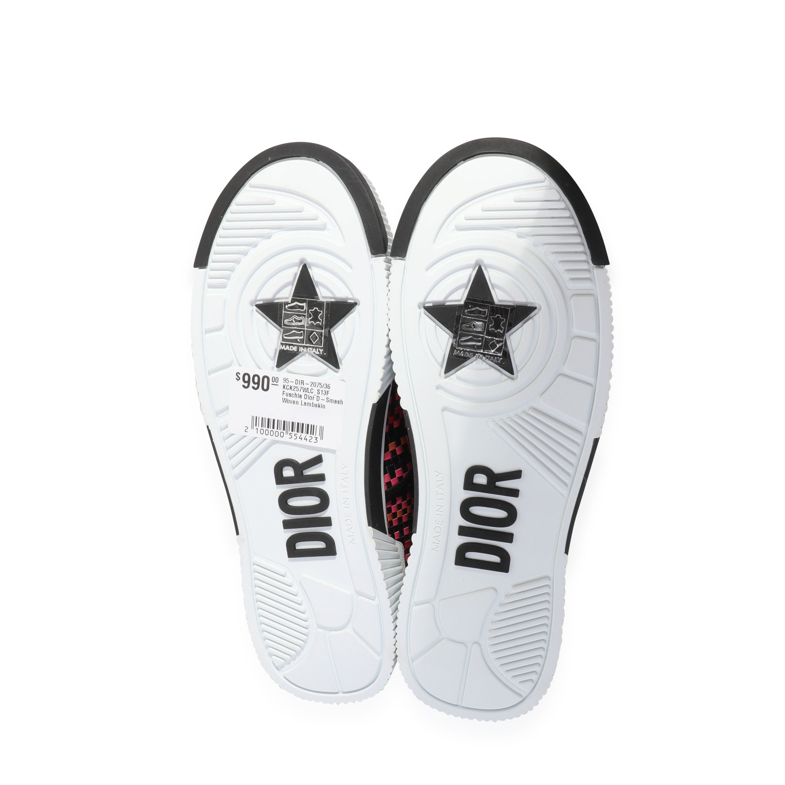 Dior -  Dior D-Smash Sneaker 'Woven Lambskin' (36 EUR)