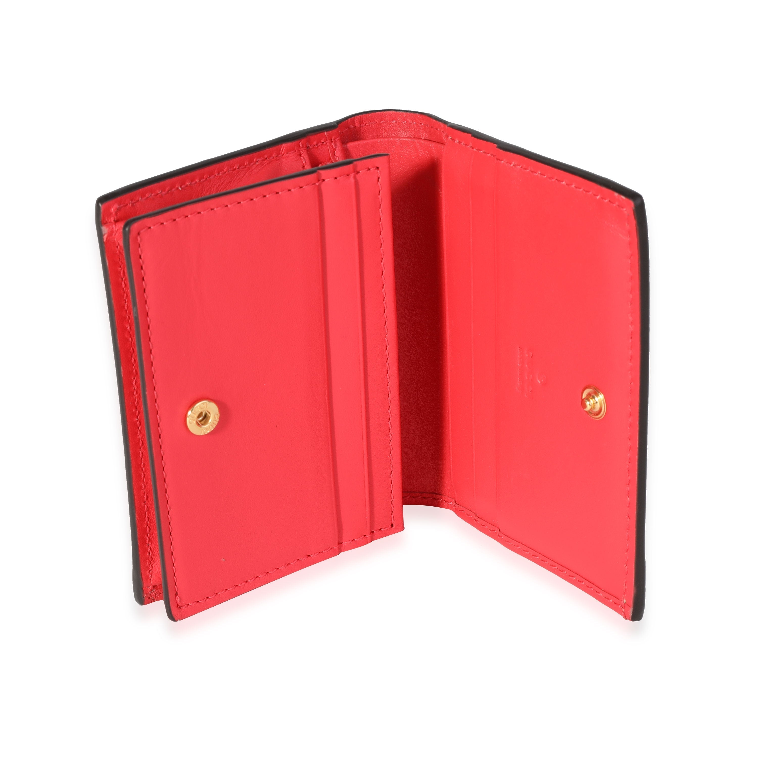 Gucci GG Supreme Valentine's Day Card Holder