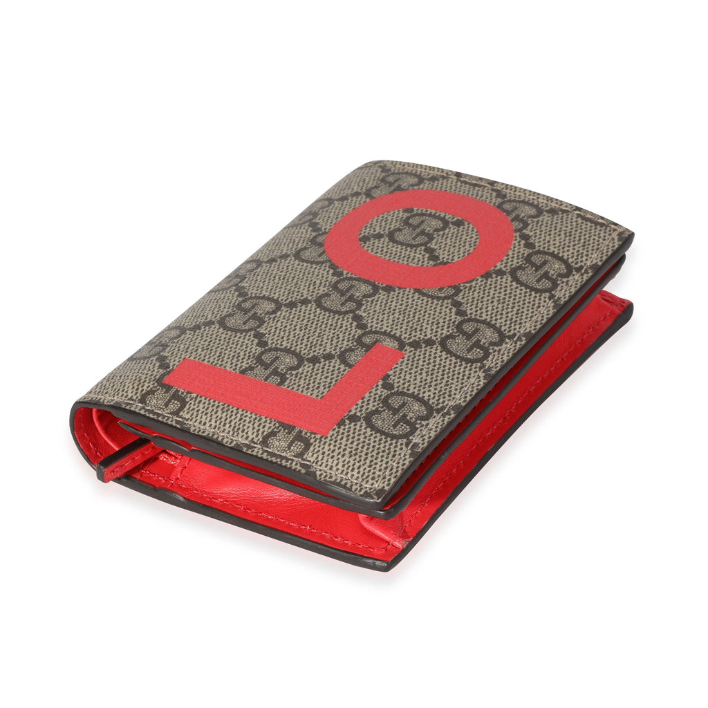 Gucci GG Supreme Valentine's Day Card Holder