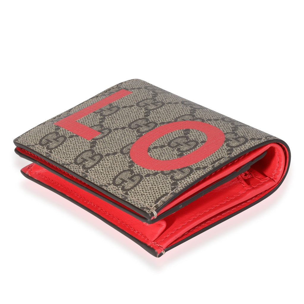 Gucci GG Supreme Valentine's Day Card Holder