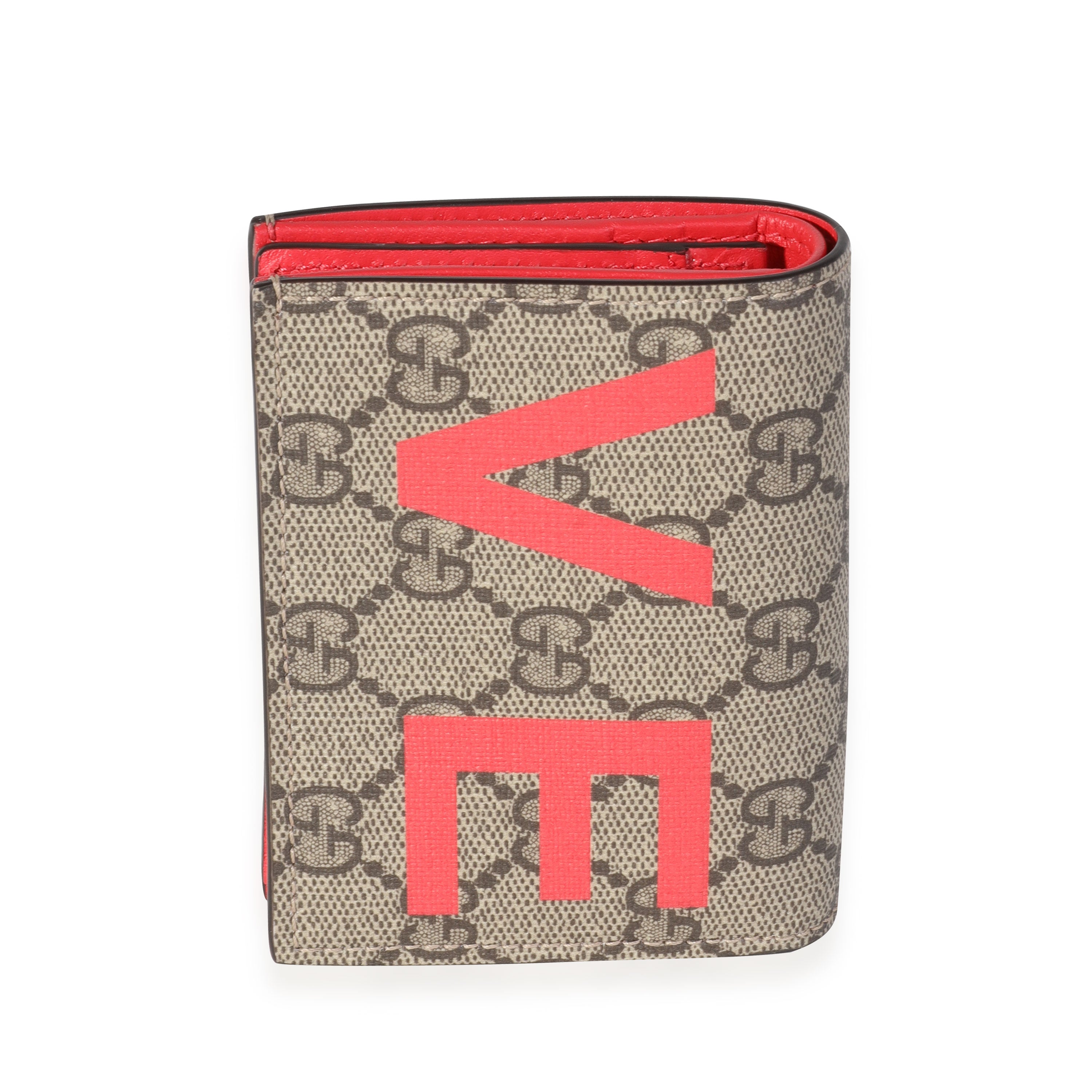 Gucci GG Supreme Valentine's Day Card Holder