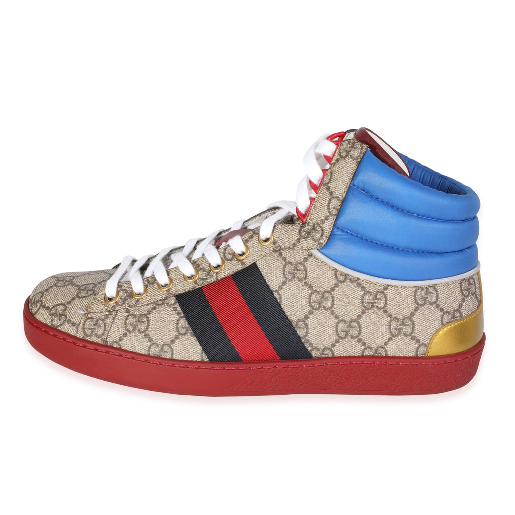 Gucci -  Gucci Ace GG High Top 'Blue Beige' (6 UK)