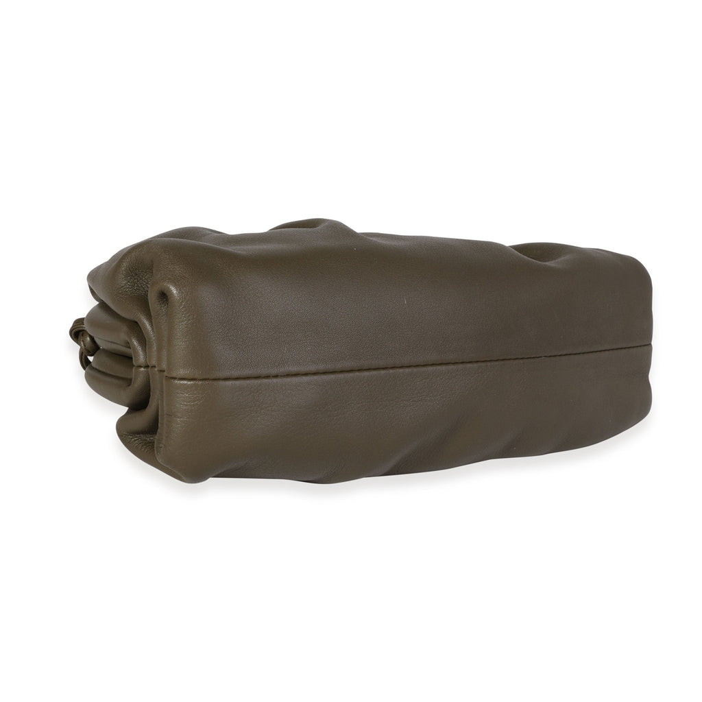 Bottega Veneta Mustard Calfskin Mini Pouch