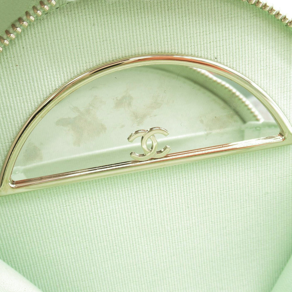 CHANEL Mini Caviar Round Vanity Bag
