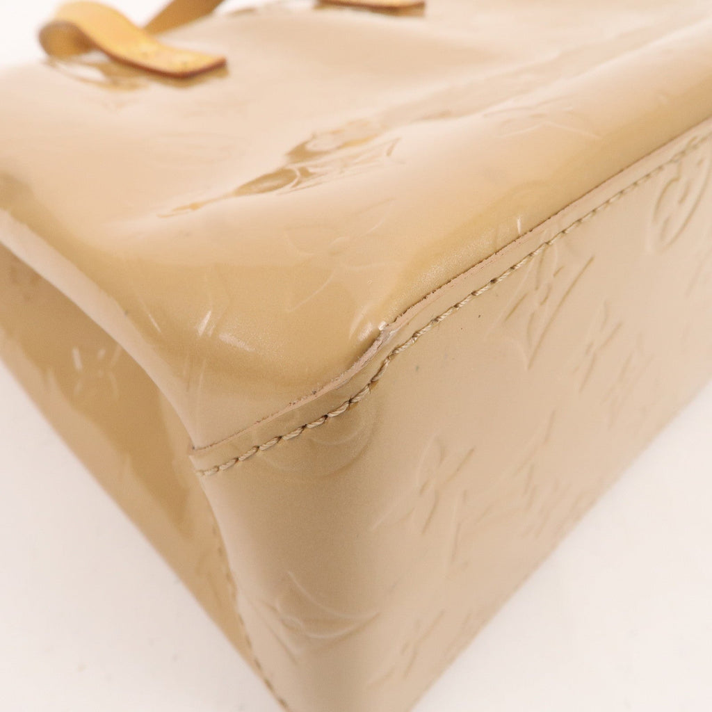 Louis Vuitton Monogram Vernis Lead PM Hand Bag Noisette M91334