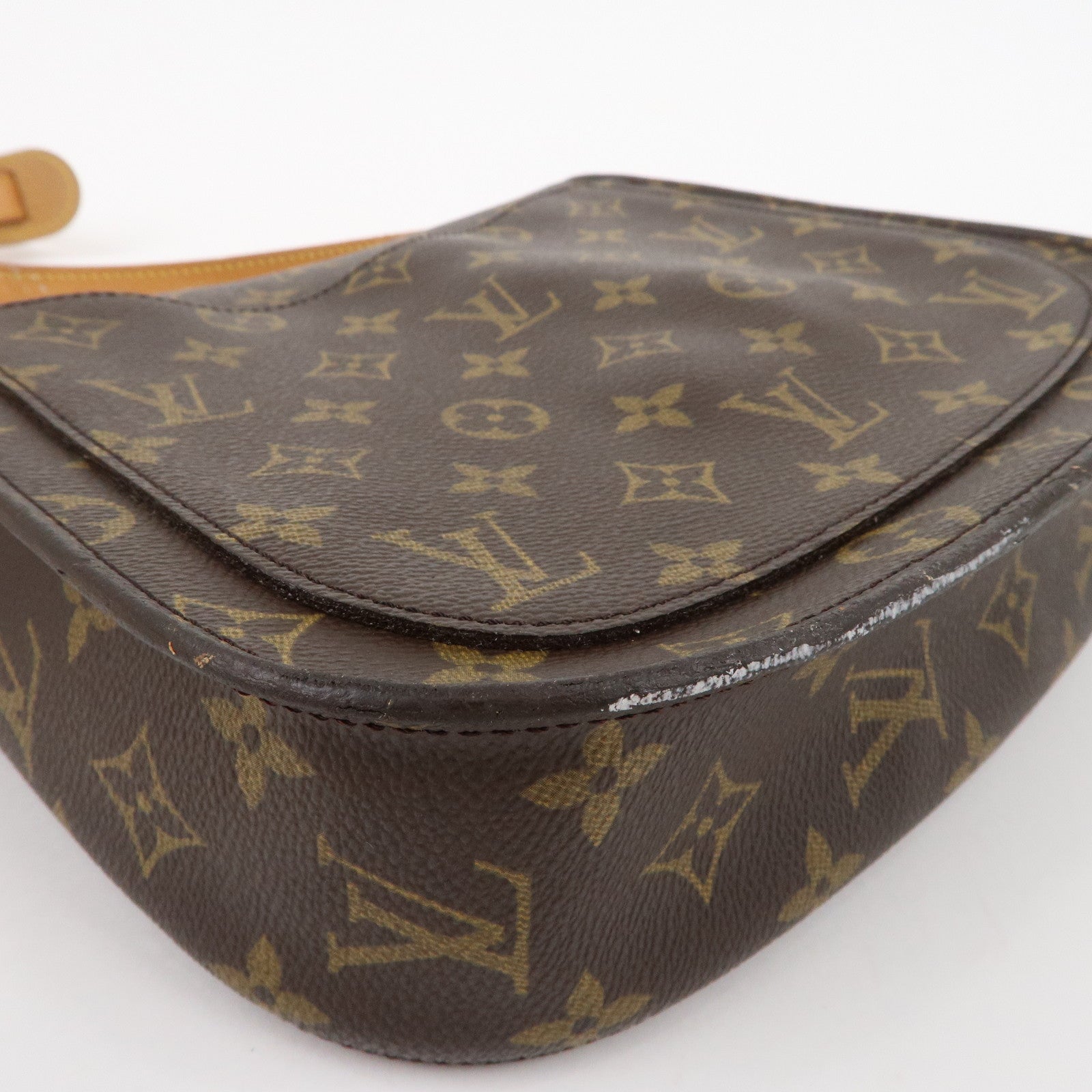 Louis Vuitton Monogram Saint Cloud GM Shoulder Bag Brown M51242