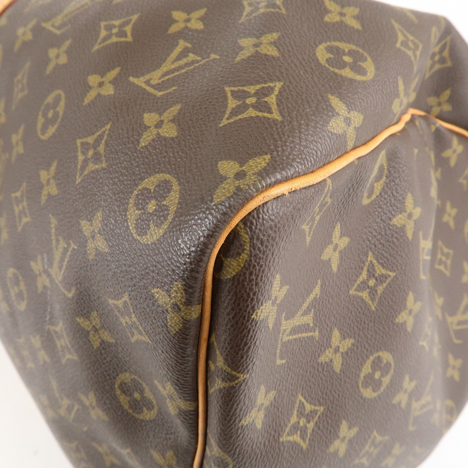 Louis Vuitton Monogram Keep All 60 Boston Bag Brown M41422