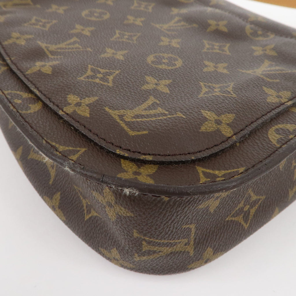 Louis Vuitton Monogram Saint Cloud GM Shoulder Bag Brown M51242