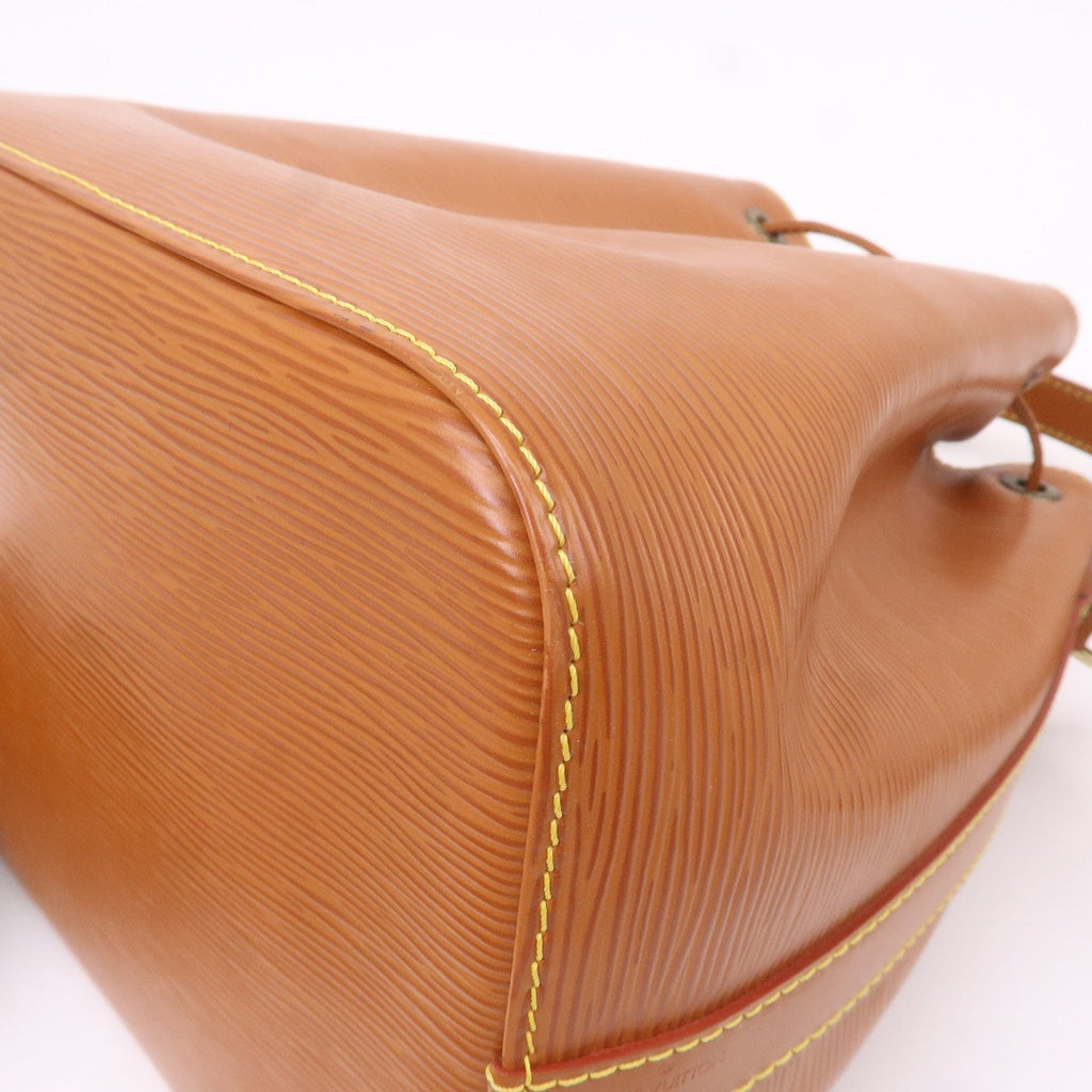 Louis Vuitton Epi Petit Noe Shoulder Bag Zipang Gold M44108