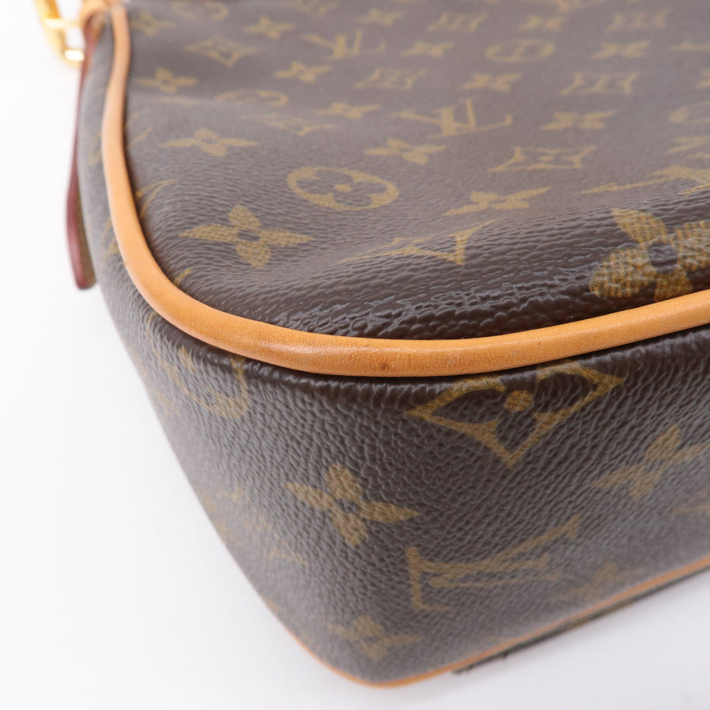 Louis Vuitton Monogram Hudson GM Shoulder Bag M40045