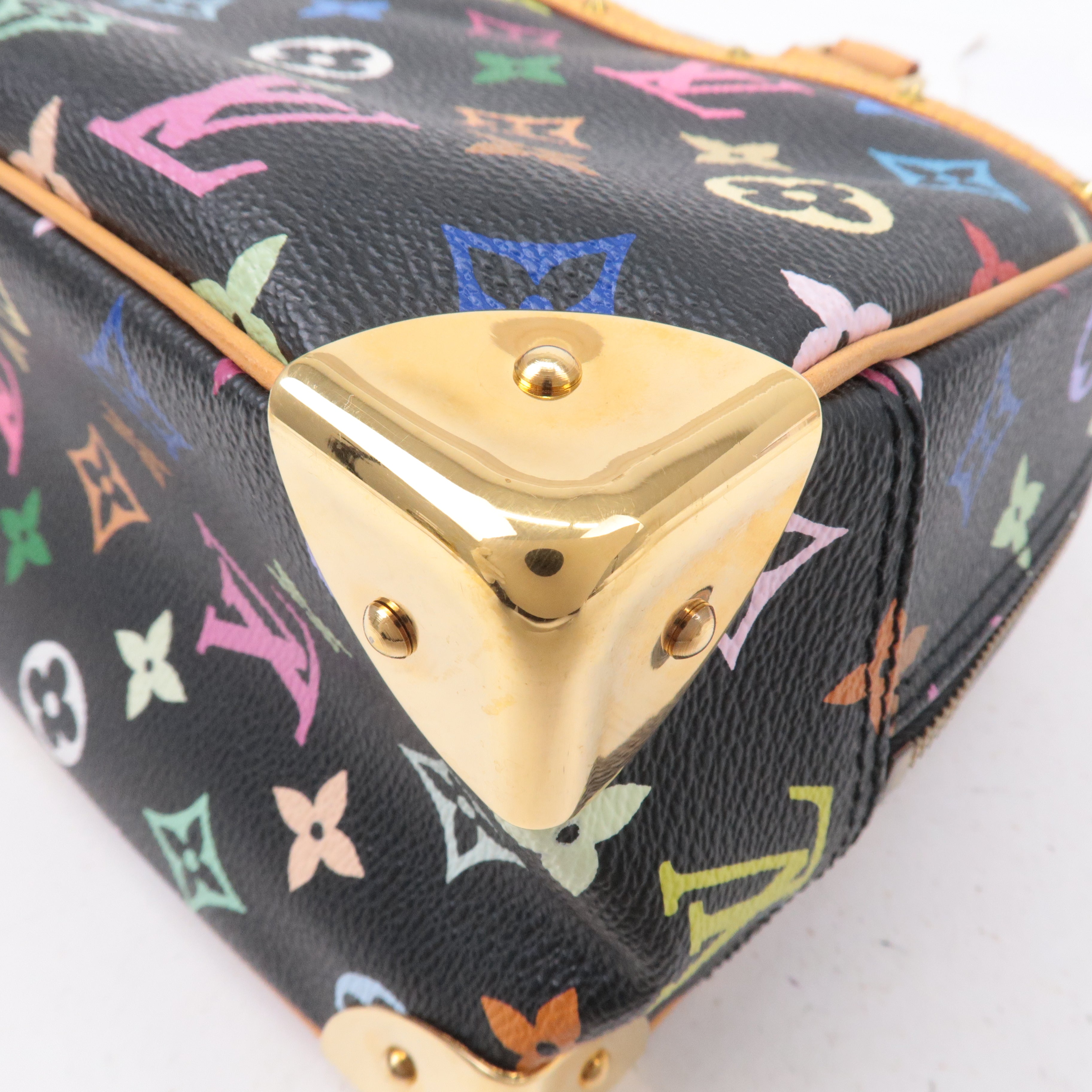 Louis Vuitton Monogram Multi Color Trouville Hand Bag M92662