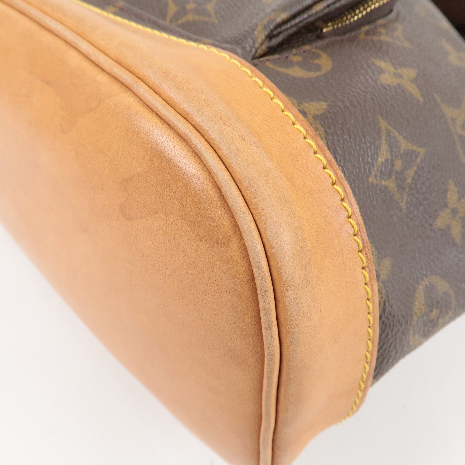 Louis Vuitton Monogram Montsouris MM Back Pack Bag Brown M51136