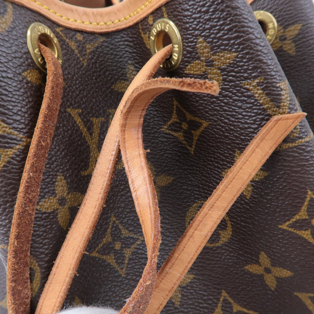 Louis Vuitton Monogram Noe Shoulder Bag Hand Bag Brown M42224