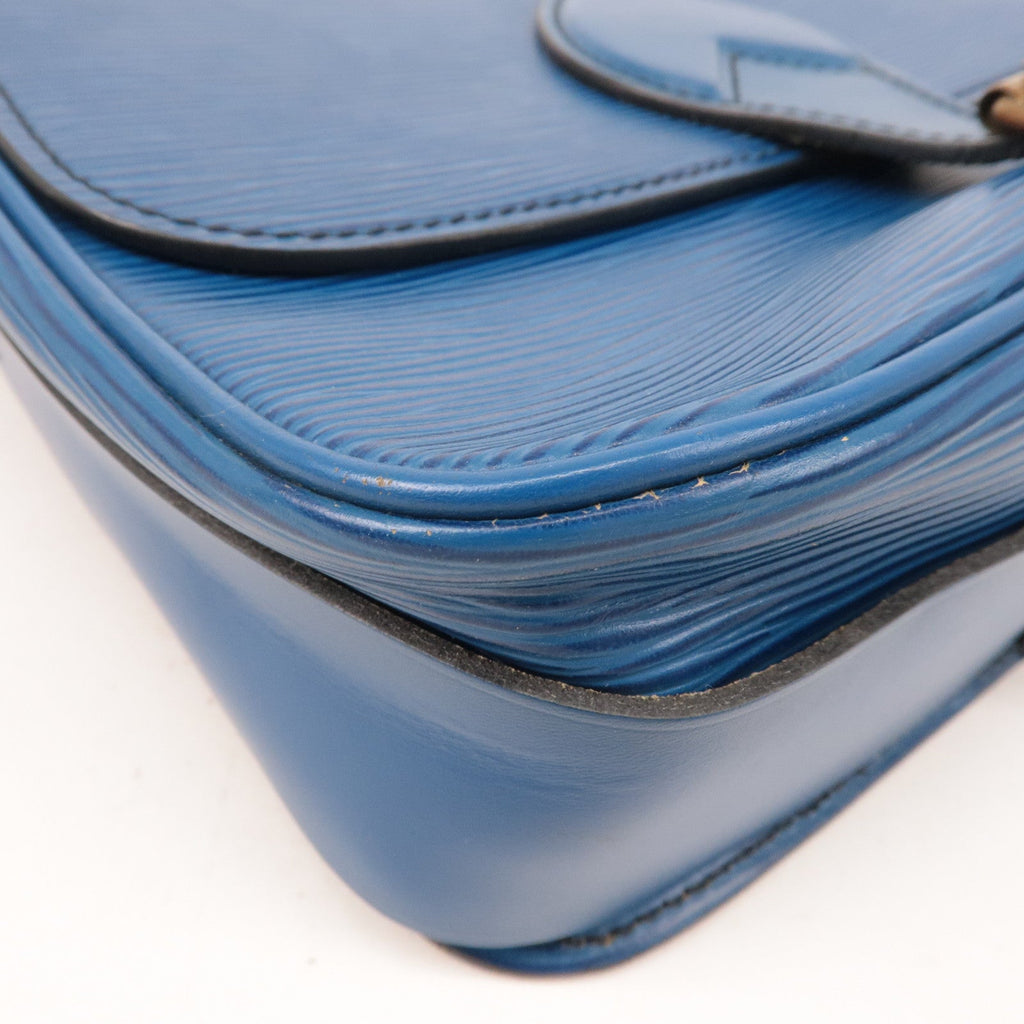 Louis Vuitton Epi Cartouchiere Shoulder Bag Toledo Blue M52245