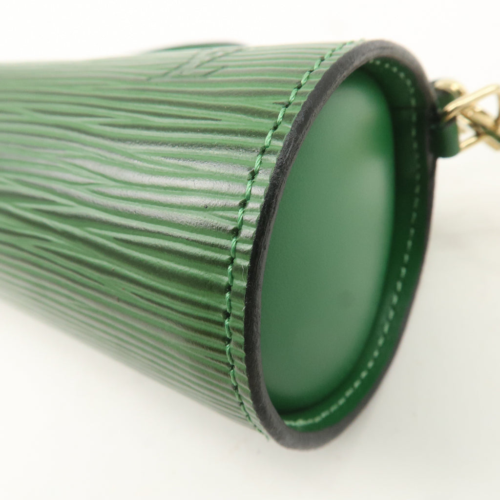 Louis Vuitton Epi Mini Pouch For Soufflot Hand Bag Borneo Green F/S