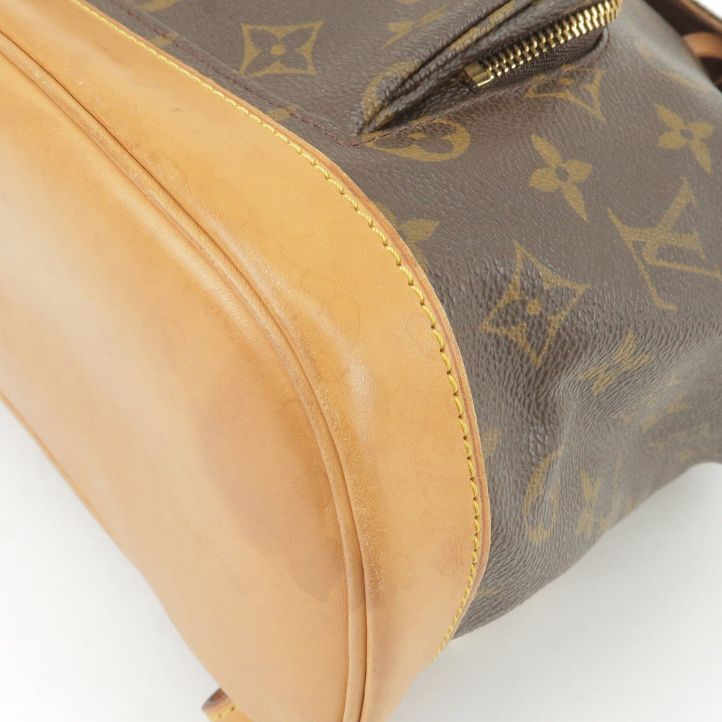 Louis Vuitton Monogram Montsouris MM Back Pack Bag M51136