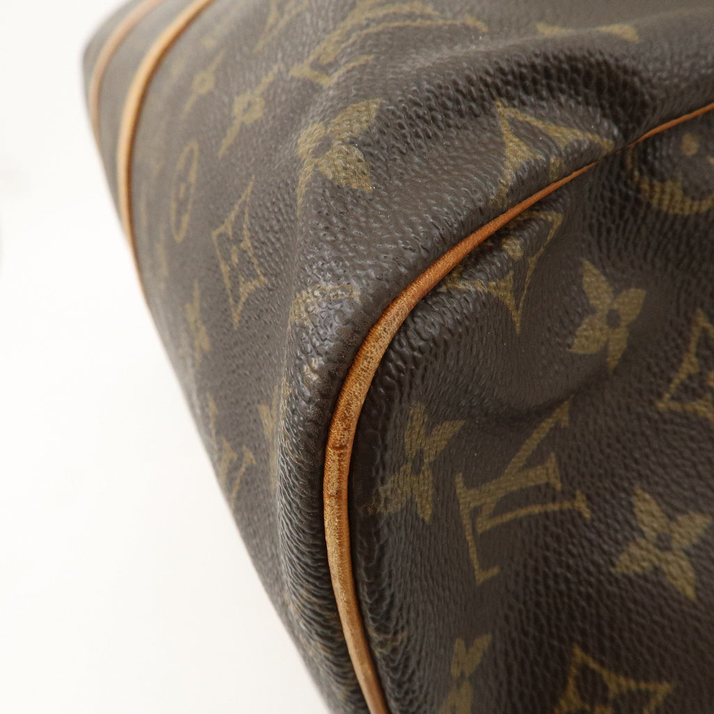 Louis Vuitton Monogram Sac Souple 55 Boston Bag Brown M41622