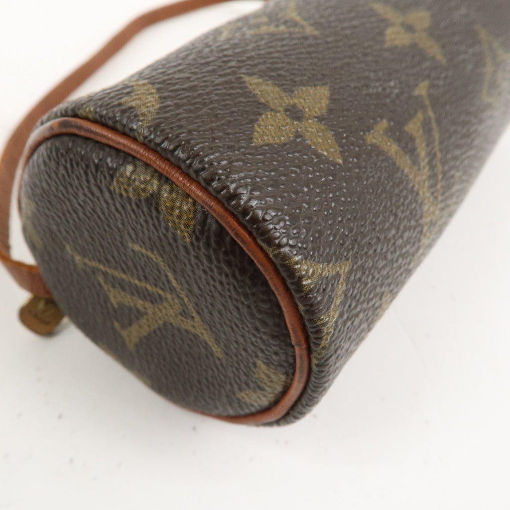 Louis Vuitton Monogram Mini Pouch for Papillon Bag Brown
