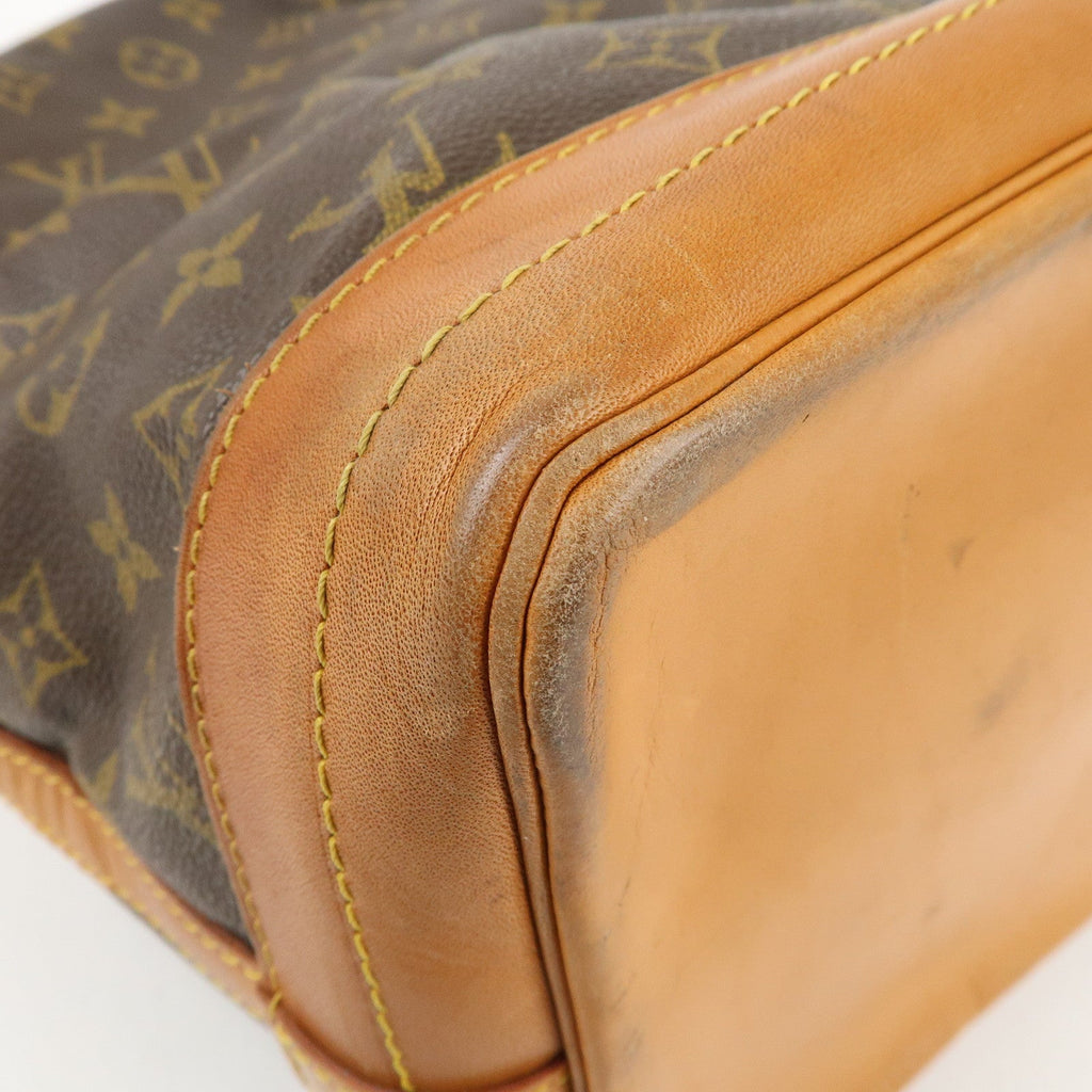 Louis Vuitton Monogram Noe Shoulder Bag Hand Bag Brown M42224