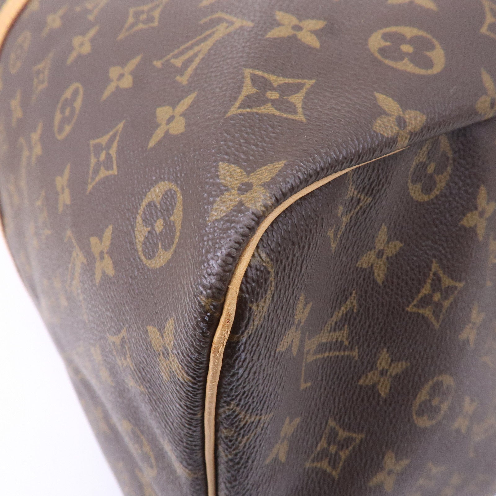 Louis Vuitton Monogram Keep All 60 Boston Bag Brown M41422