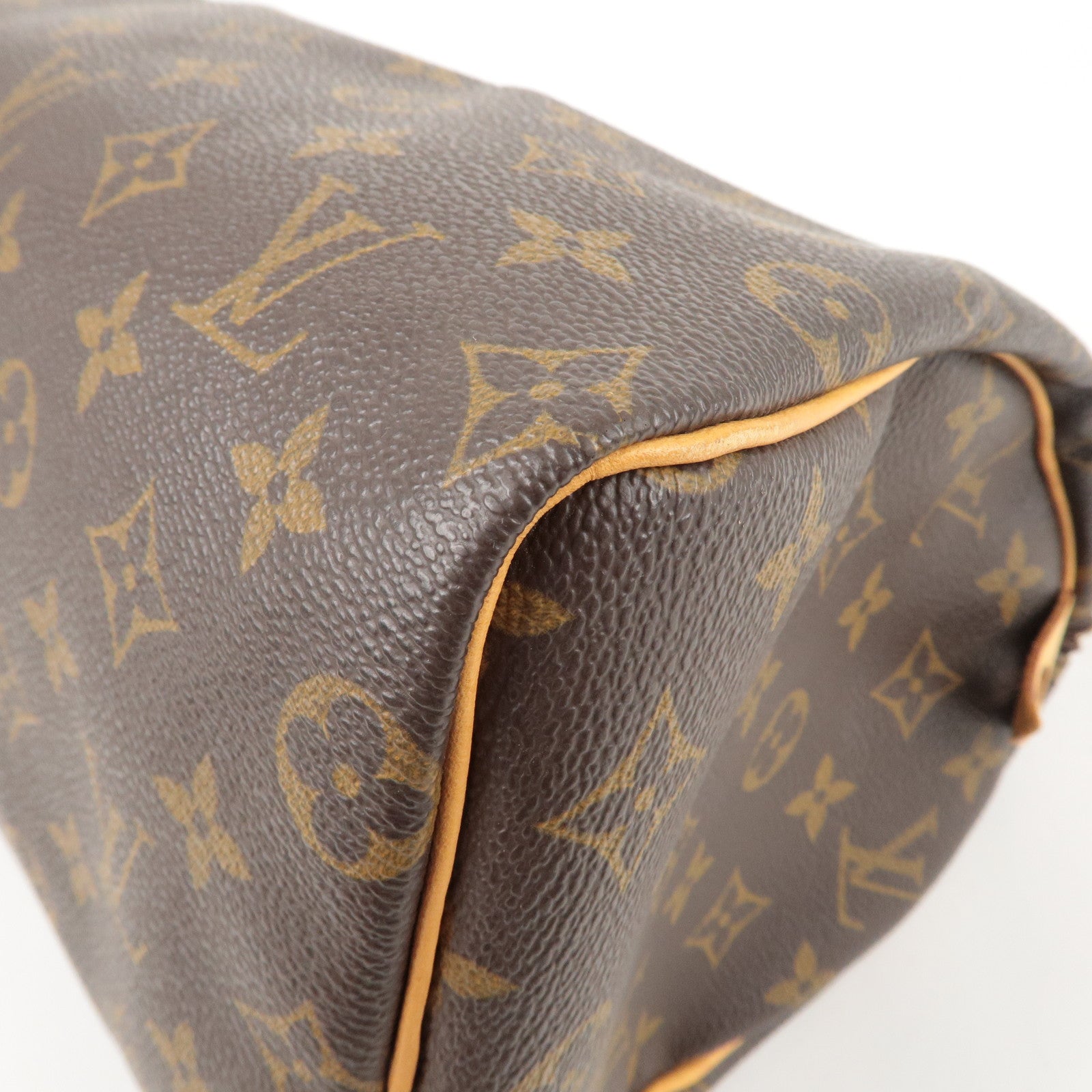 Louis Vuitton Monogram Speedy 25 Hand Bag Boston Bag M41528