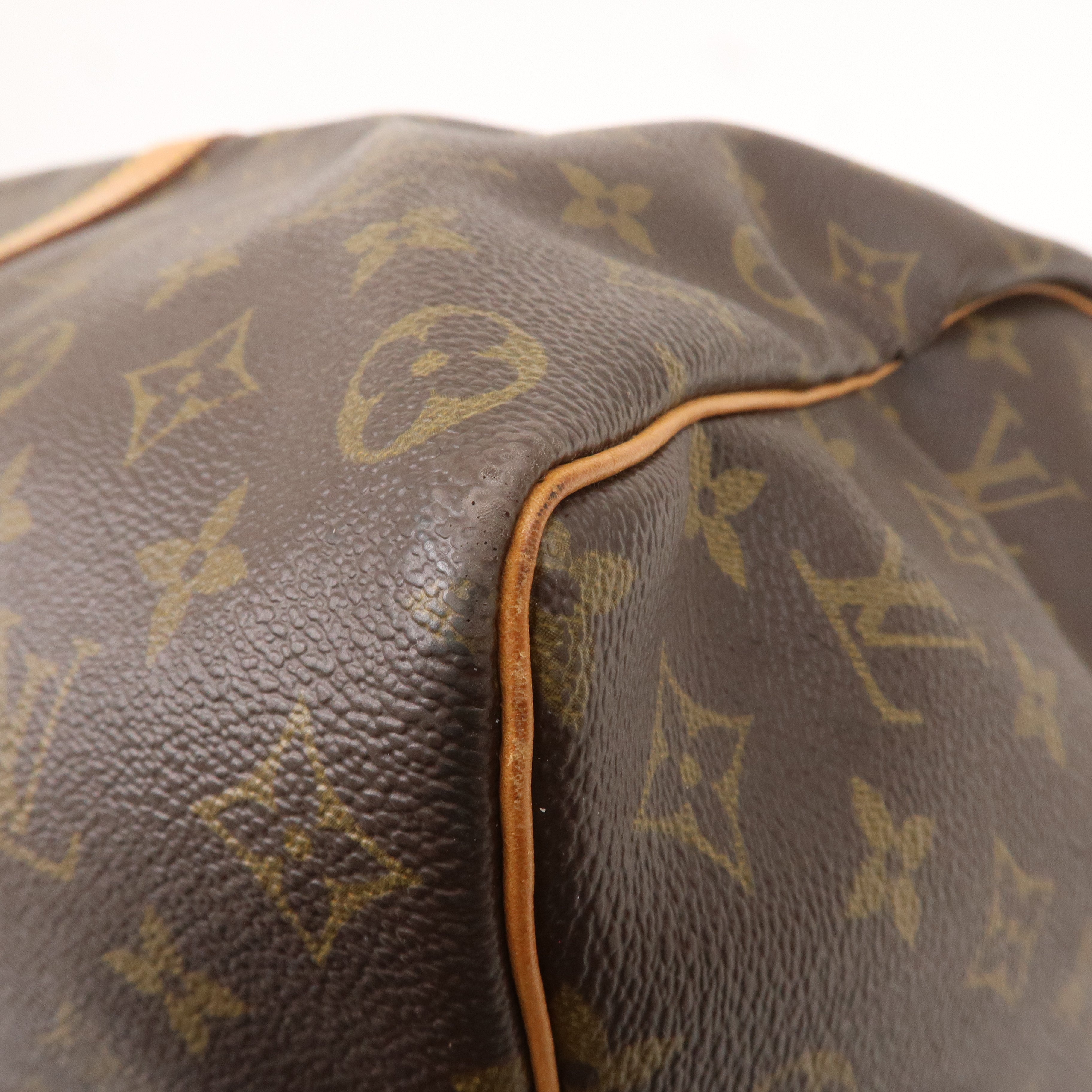Louis Vuitton Monogram Keep All 50 Boston Bag Brown M41426