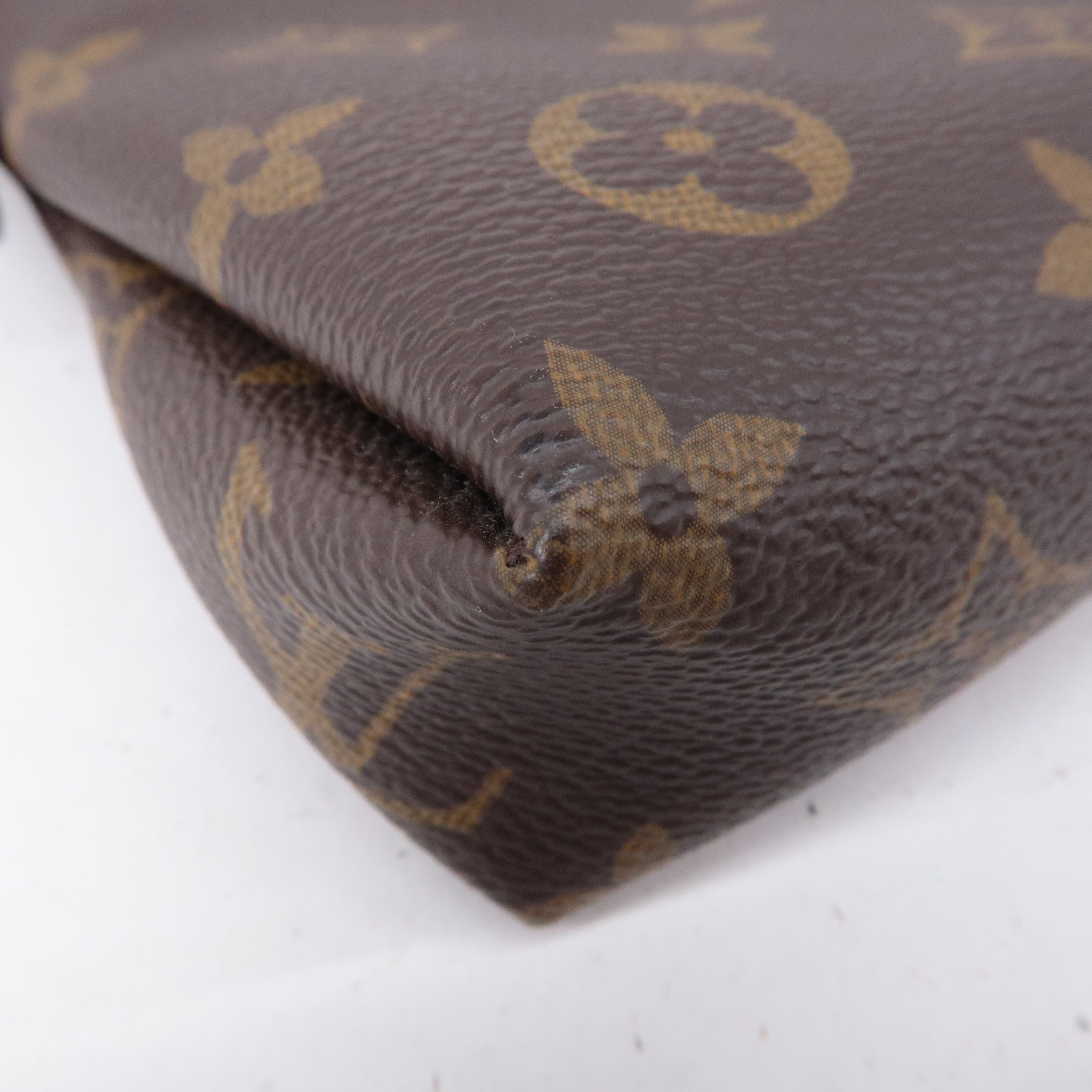 Louis Vuitton Monogram Pallas Clutch 2Way Bag Cerise M41638