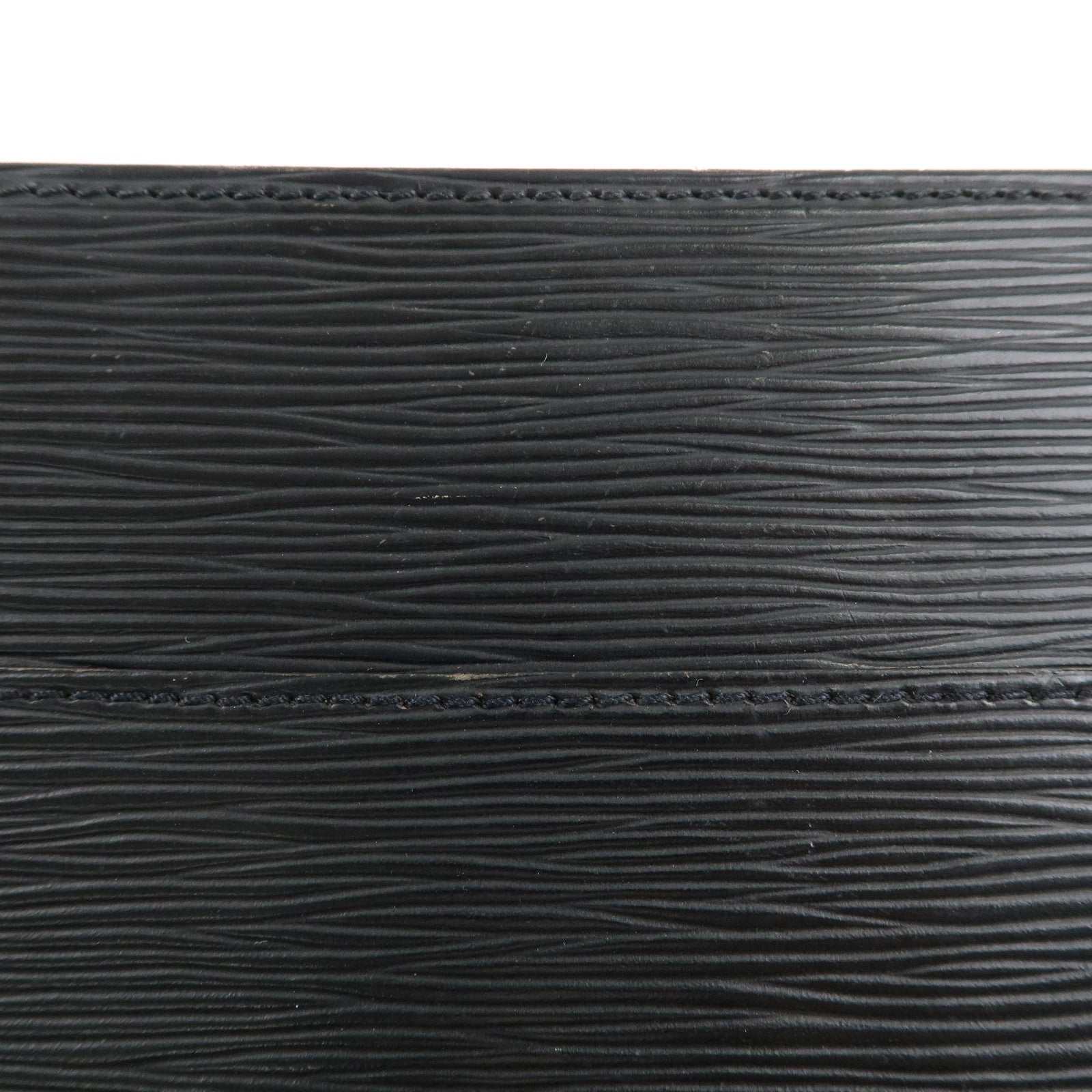 Louis Vuitton Epi Pochette Homme Clutch Bag Noir Black M52522