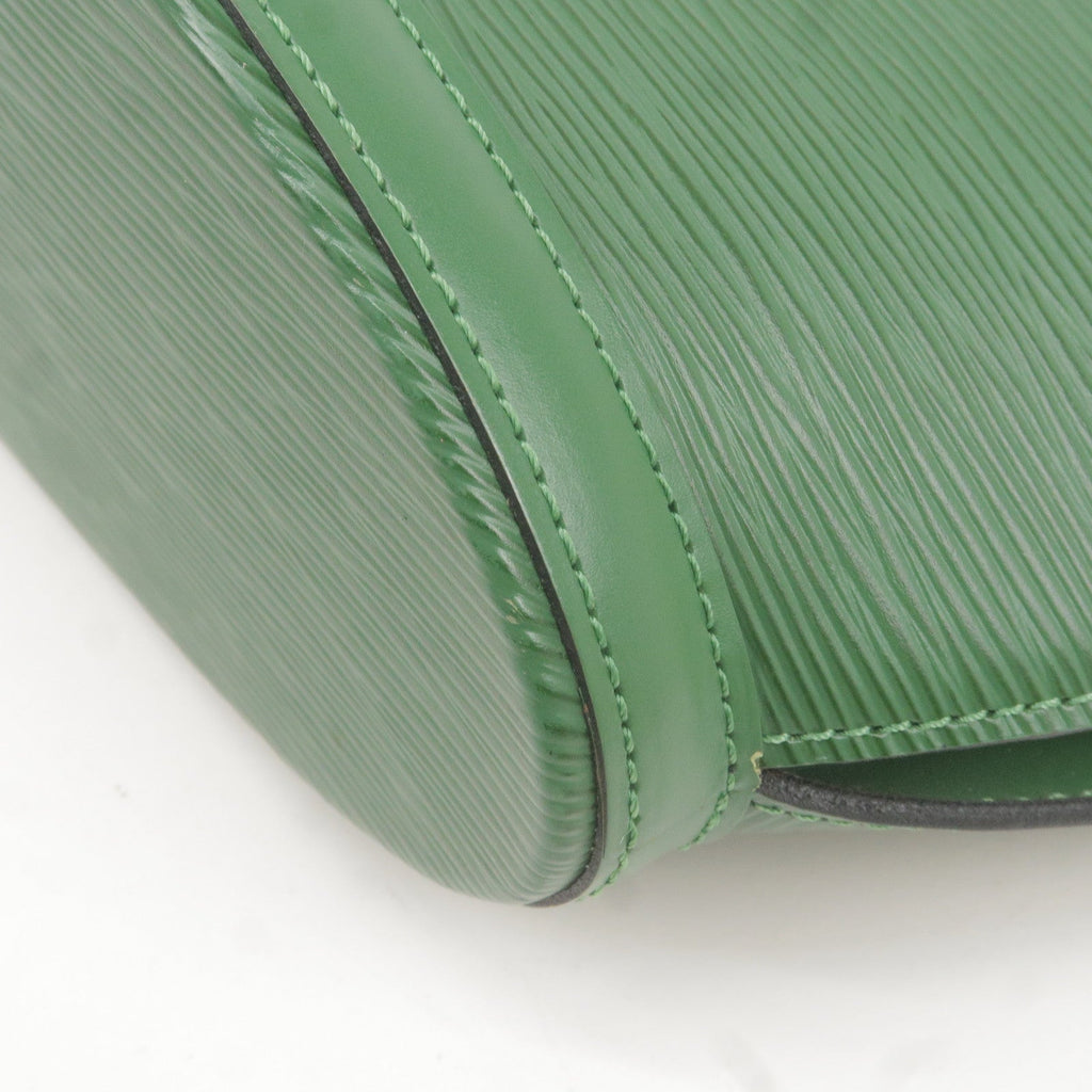 Louis Vuitton Epi Saint Jacques Shoulder Bag Borneo Green M52334