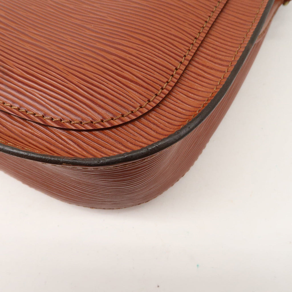 Louis Vuitton Epi Saint Cloud Shoulder Bag Kenya Brown M52193